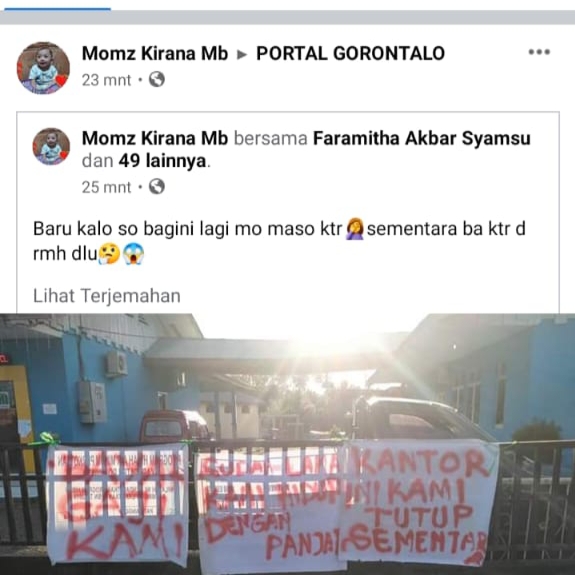 TRENDING PUBLIK : ATIOLO....!! BUNTUT GAJI KARYAWAN ...
