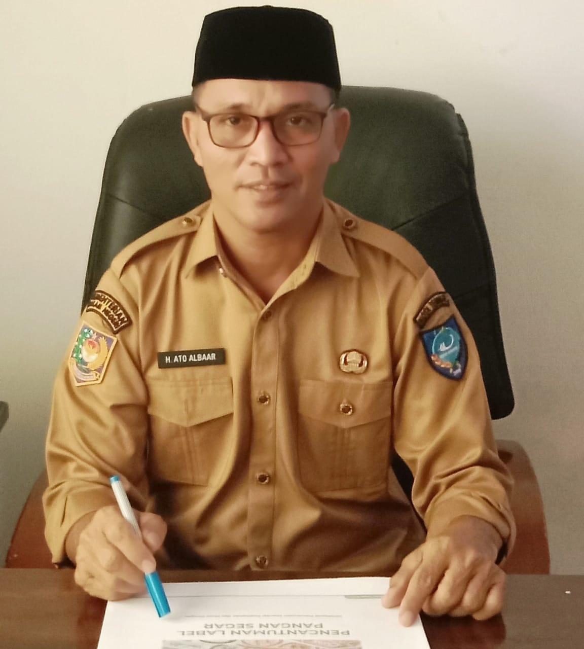 Plt Dinas Ketahanan Pangan Kota Ternate, Muhamad Hartono, S.Pd, M. Eng. [Istimewa]